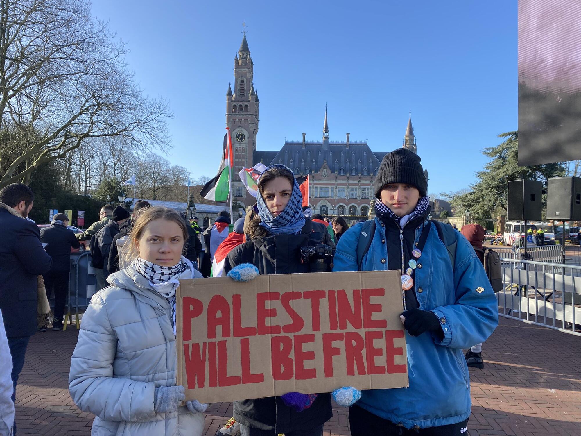 Greta Thunberg Palestina